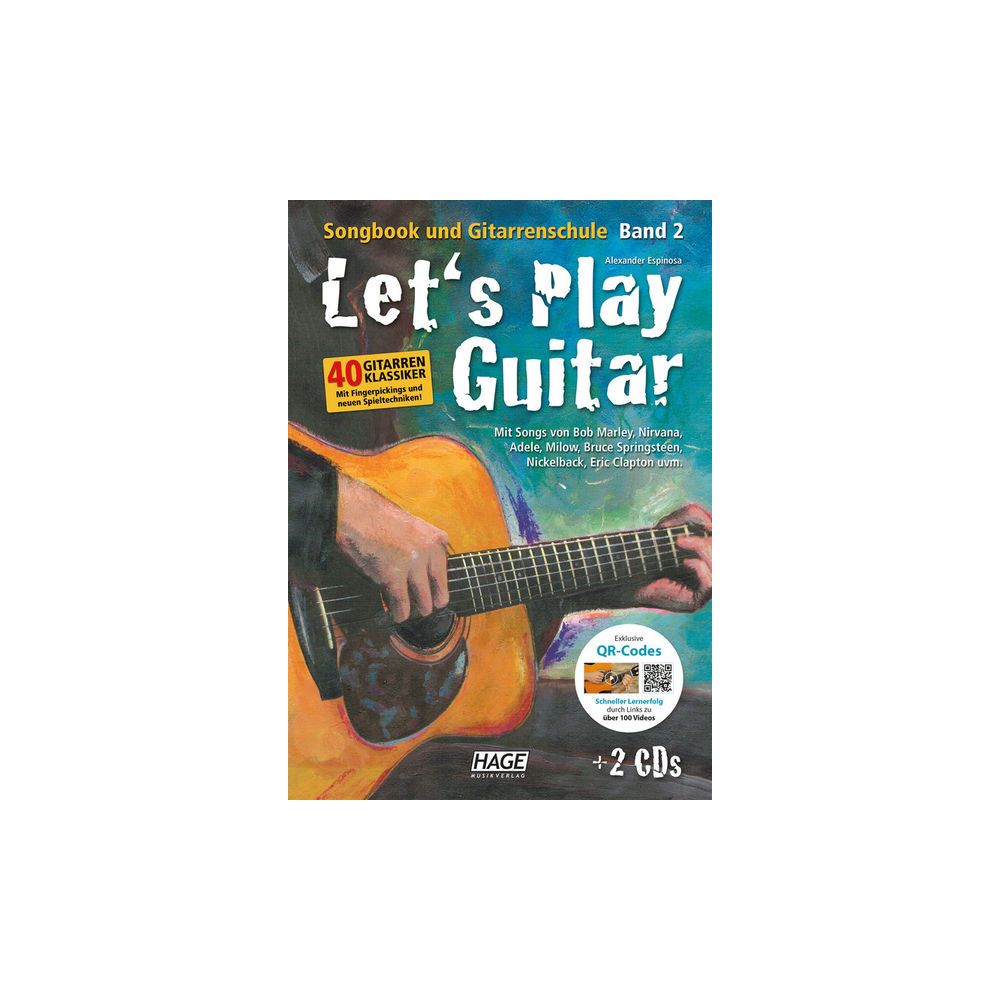 Hage Musikverlag Let's Play Guitar 2 – Thomann Ireland