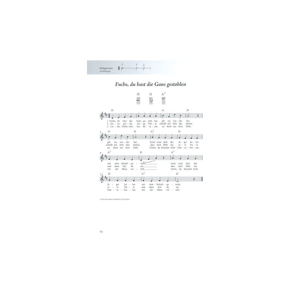 Schott Kinderliederbuch Ukulele – Thomann Ireland