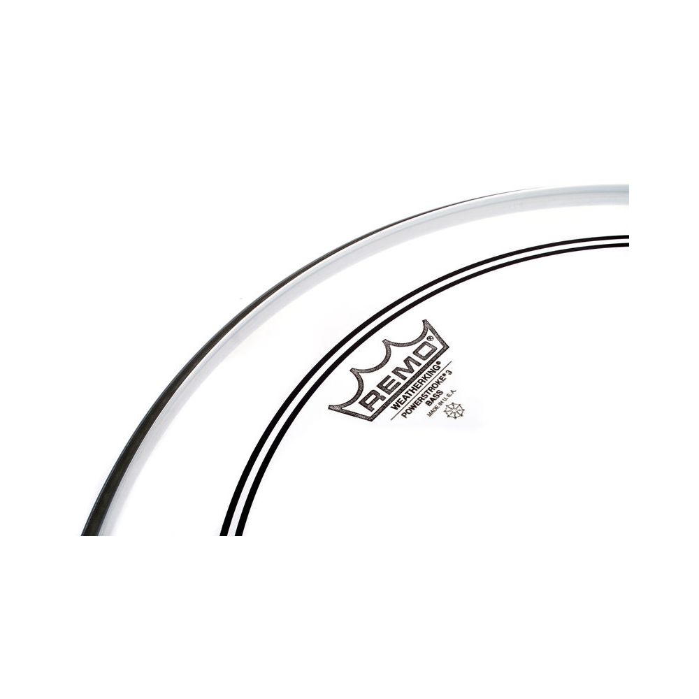 Remo 20" Powerstroke 3 Clear Bass – Thomann Ireland