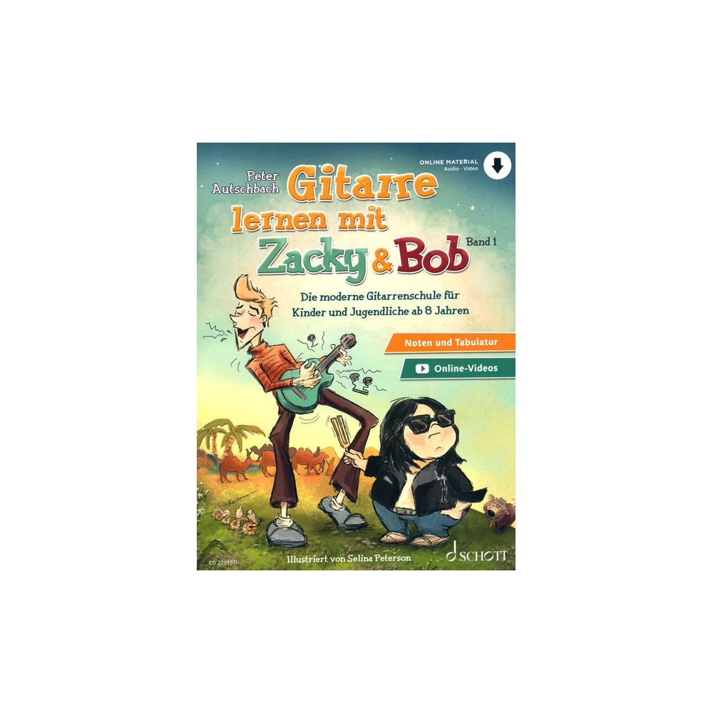Schott Gitarre Lernen Zacky & Bob 1 – Thomann Ireland