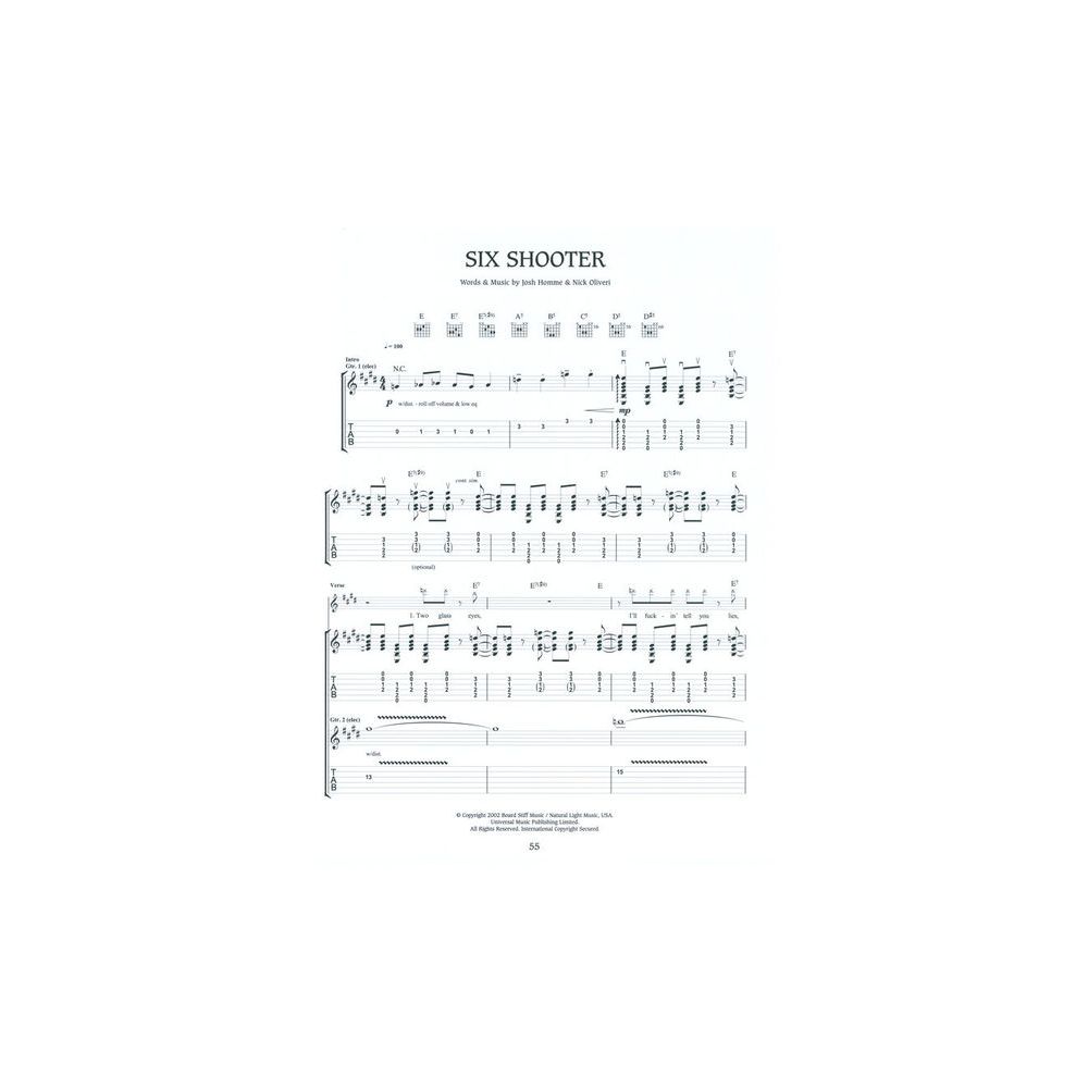 Wise Publications Queens Of The Stone Age Deaf – Thomann Ireland