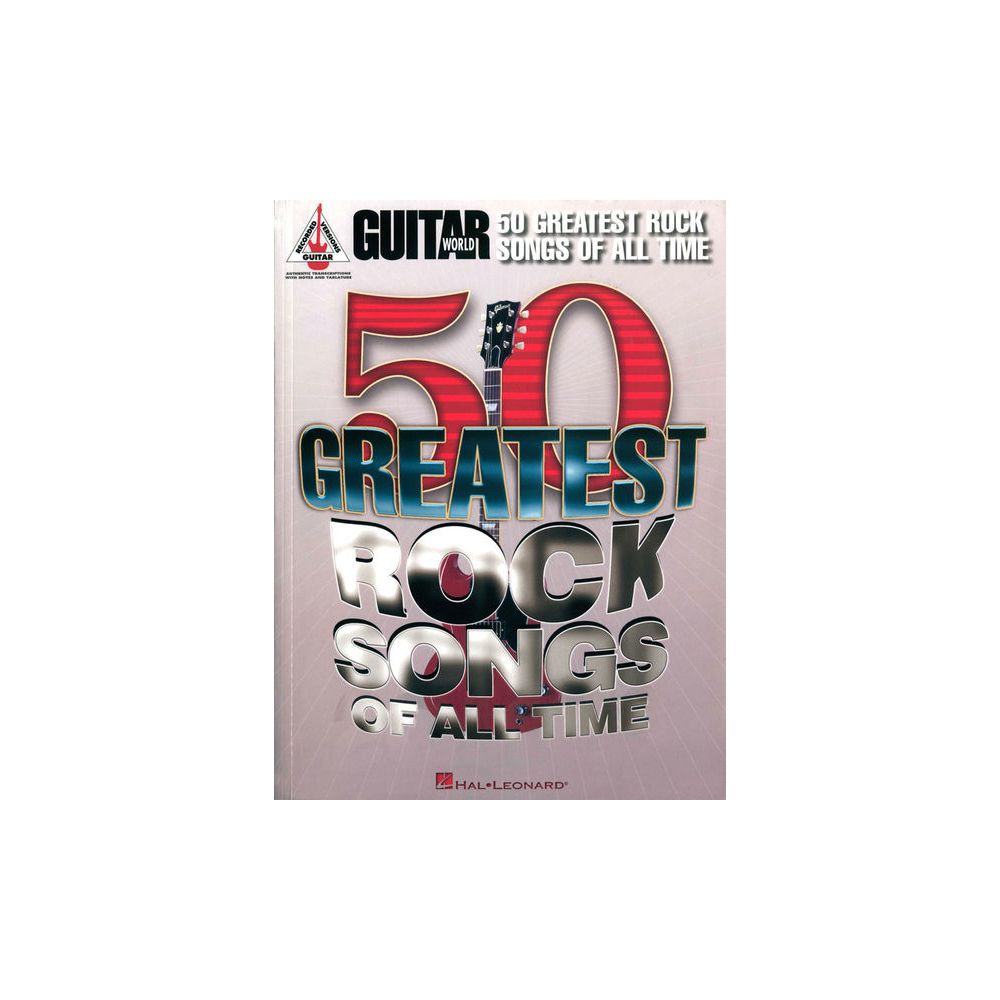 Hal Leonard Guitar 50 Greatest Rock Songs – Thomann Ireland