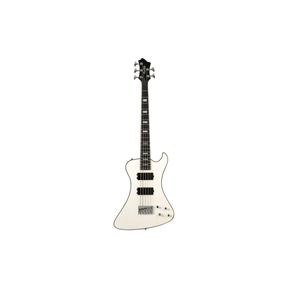 Hagstrom Nekromant 5 White Gloss – Thomann Ireland