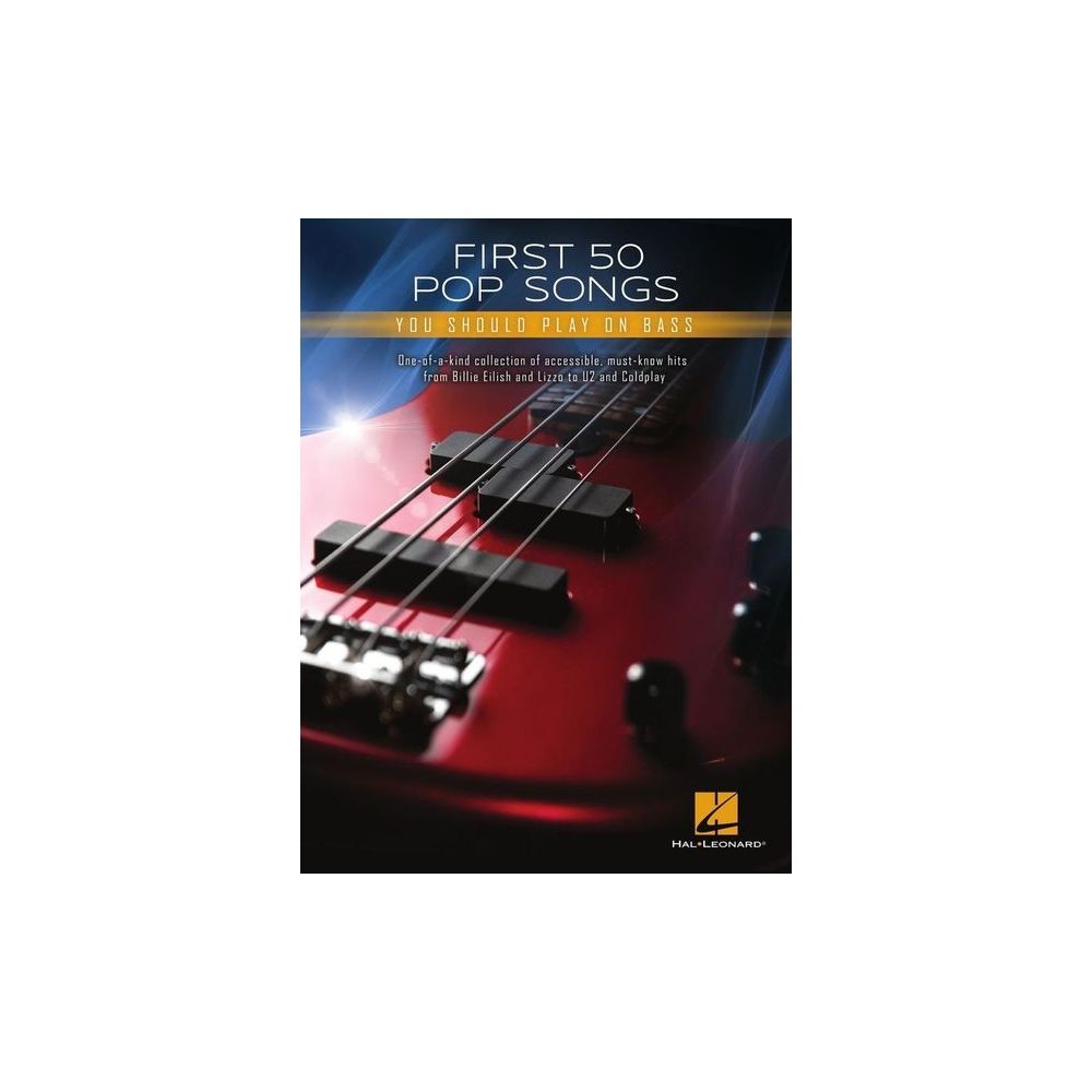 Hal Leonard First 50 Pop Songs Bass – Thomann Ireland