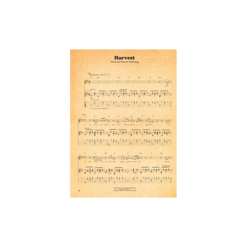 Hal Leonard Neil Young Harvest – Thomann Ireland