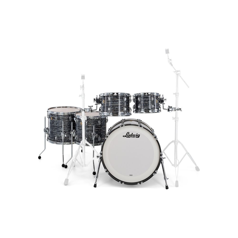 Ludwig Classic Maple 5pcs V. Black Oy – Thomann Ireland