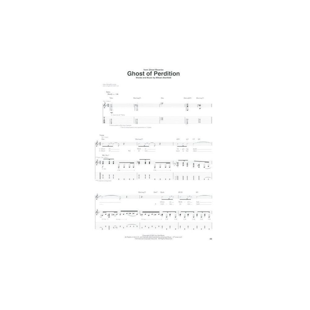 Hal Leonard The Best Of Opeth – Thomann Ireland