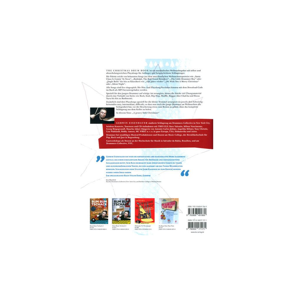 Edition Dux The Christmas Drum Book 1 – Thomann Ireland