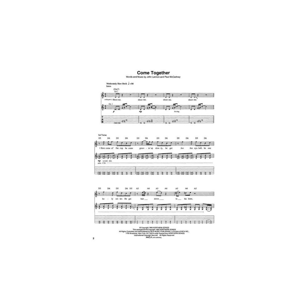 Hal Leonard Beatles Abbey Road – Thomann Ireland