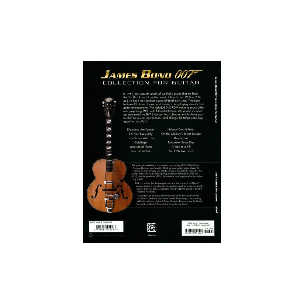 Alfred Music Publishing James Bond Collection Guitar – Thomann Ireland