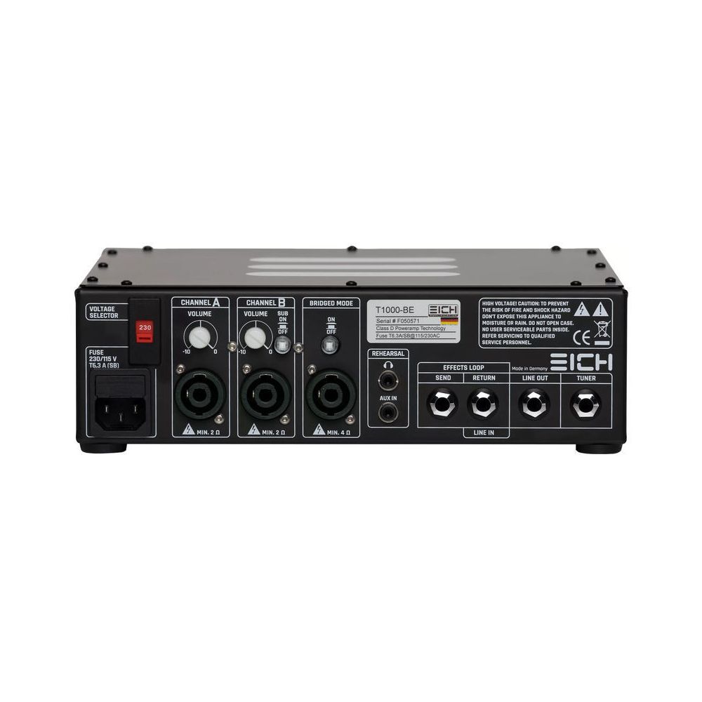 Eich Amplification T1000 Black Edition – Thomann Ireland