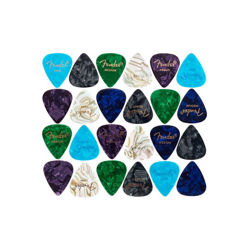 Fender Premium Cell Mix Pick Set 24 – Thomann Ireland