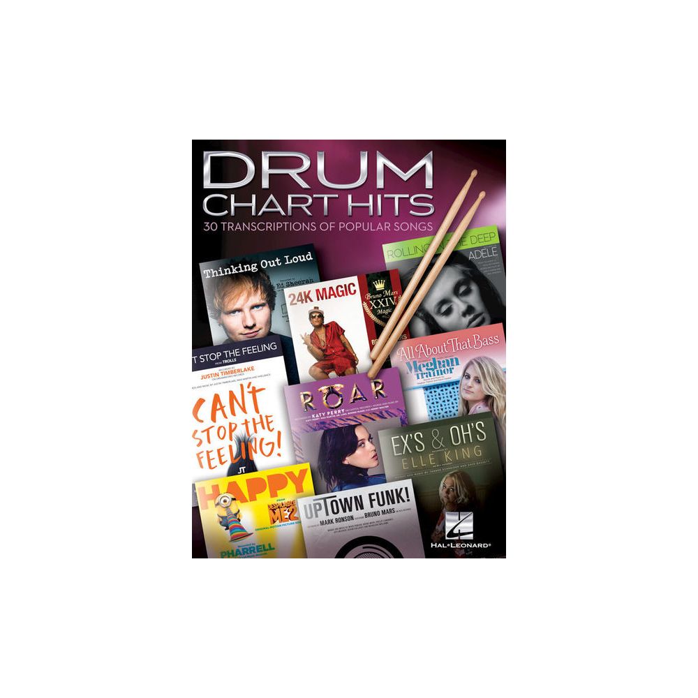 Hal Leonard Drum Chart Hits – Thomann Ireland