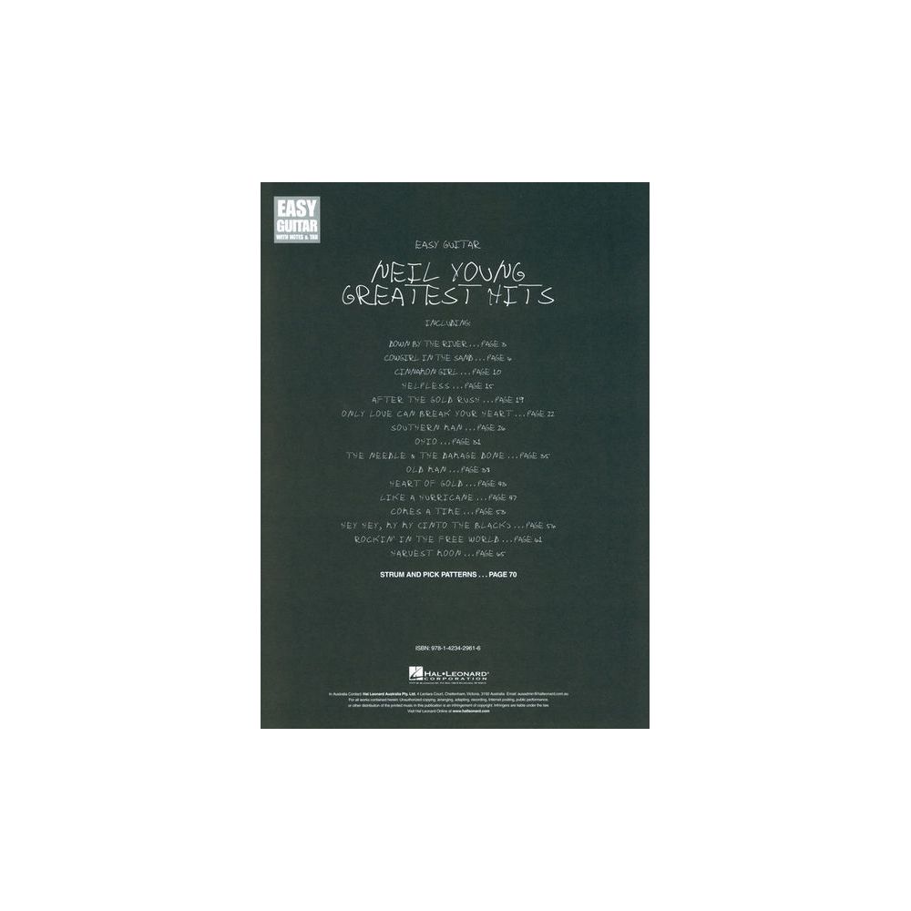 Hal Leonard Neil Young Greatest Hits – Thomann Ireland