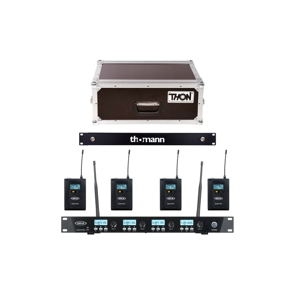 Sirus Quad 4B 823 Case Bundle – Thomann Ireland