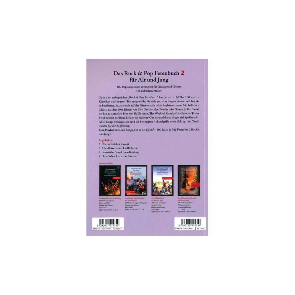 Schott Rock & Pop Fetenbuch Gitarre 2 – Thomann Ireland