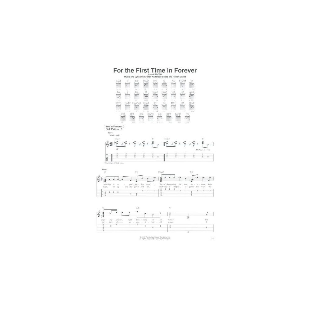 Hal Leonard Contemporary Disney Easy Guit – Thomann Ireland