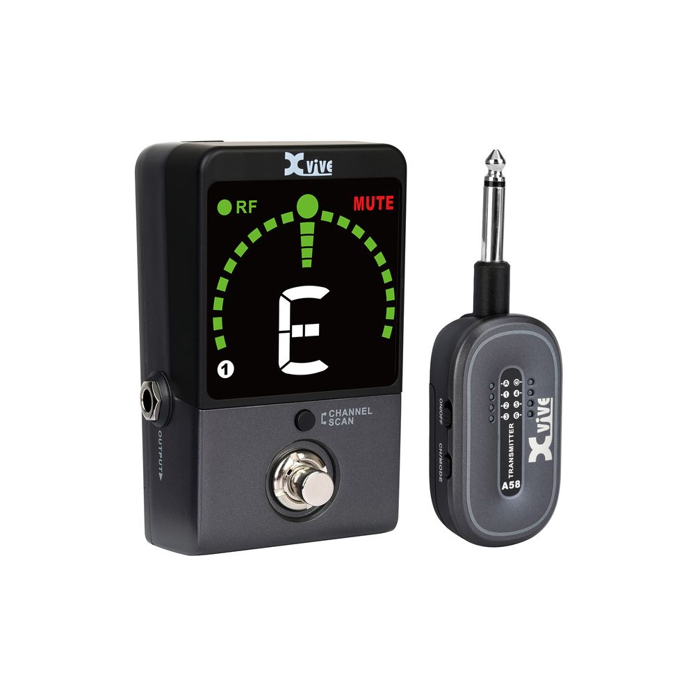 XVive P58 Digital Guitar Pedal Tuner – Thomann Ireland