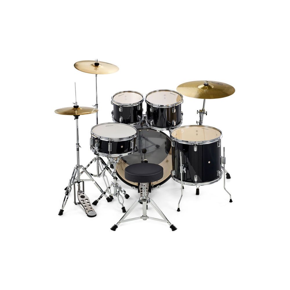 Millenium Focus 22 Drum Bundle Black – Thomann Ireland