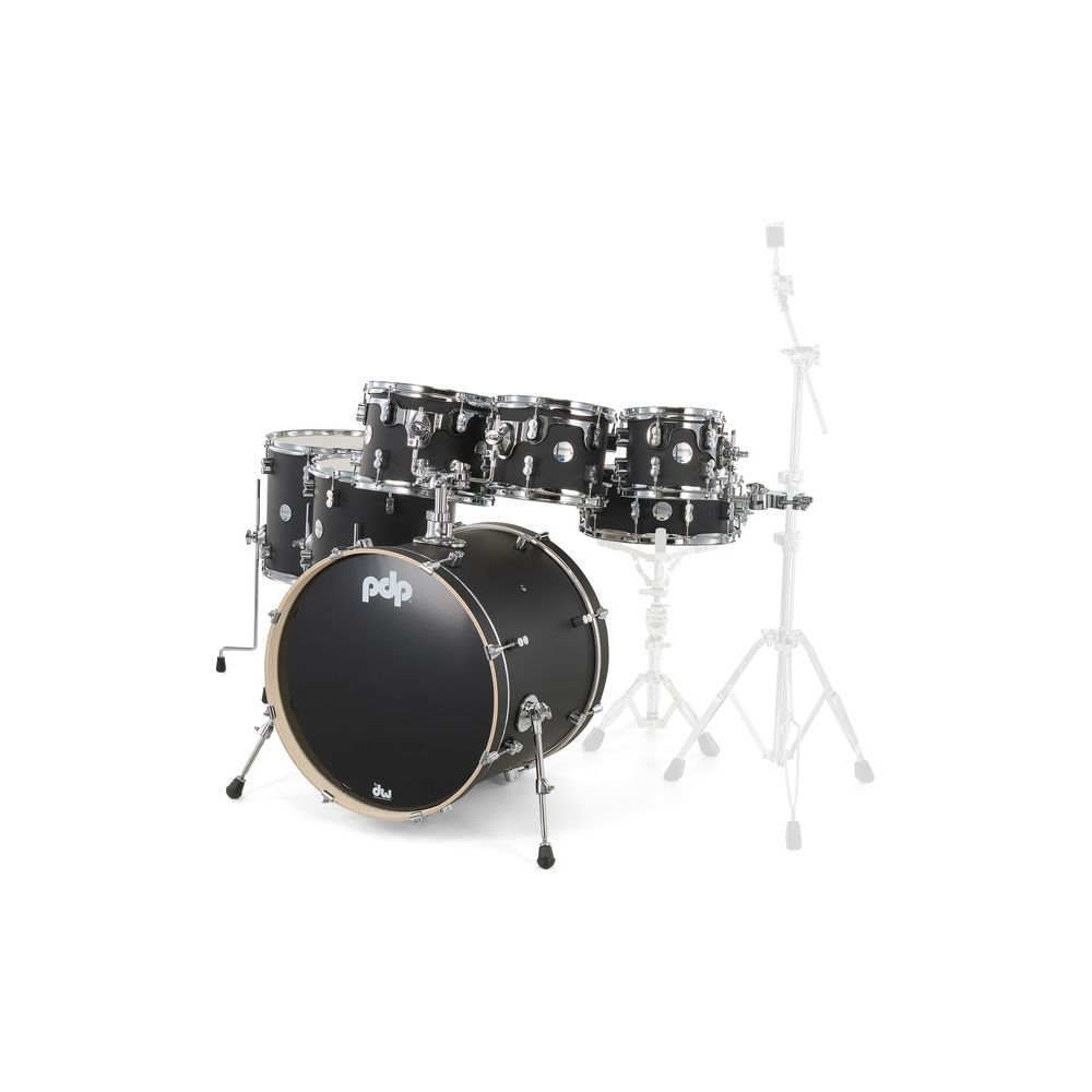 DW PDP CM7 Satin Black – Thomann Ireland