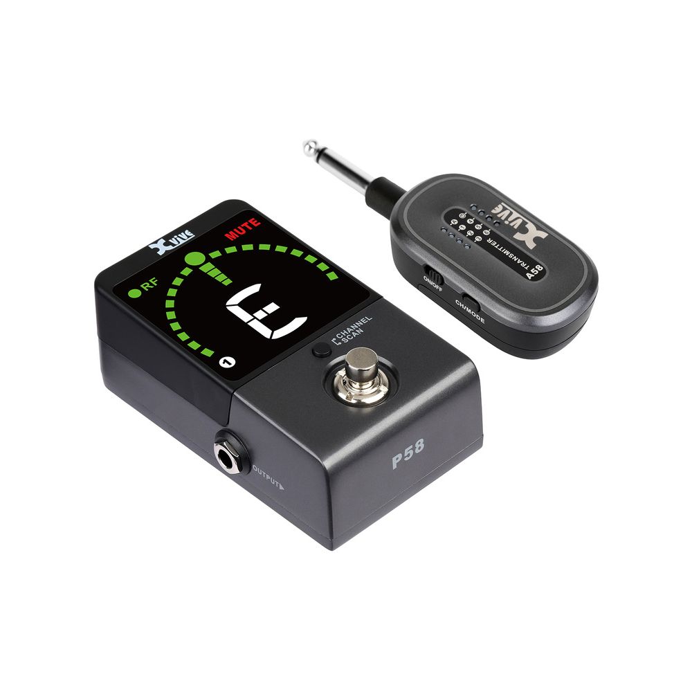 XVive P58 Digital Guitar Pedal Tuner – Thomann Ireland