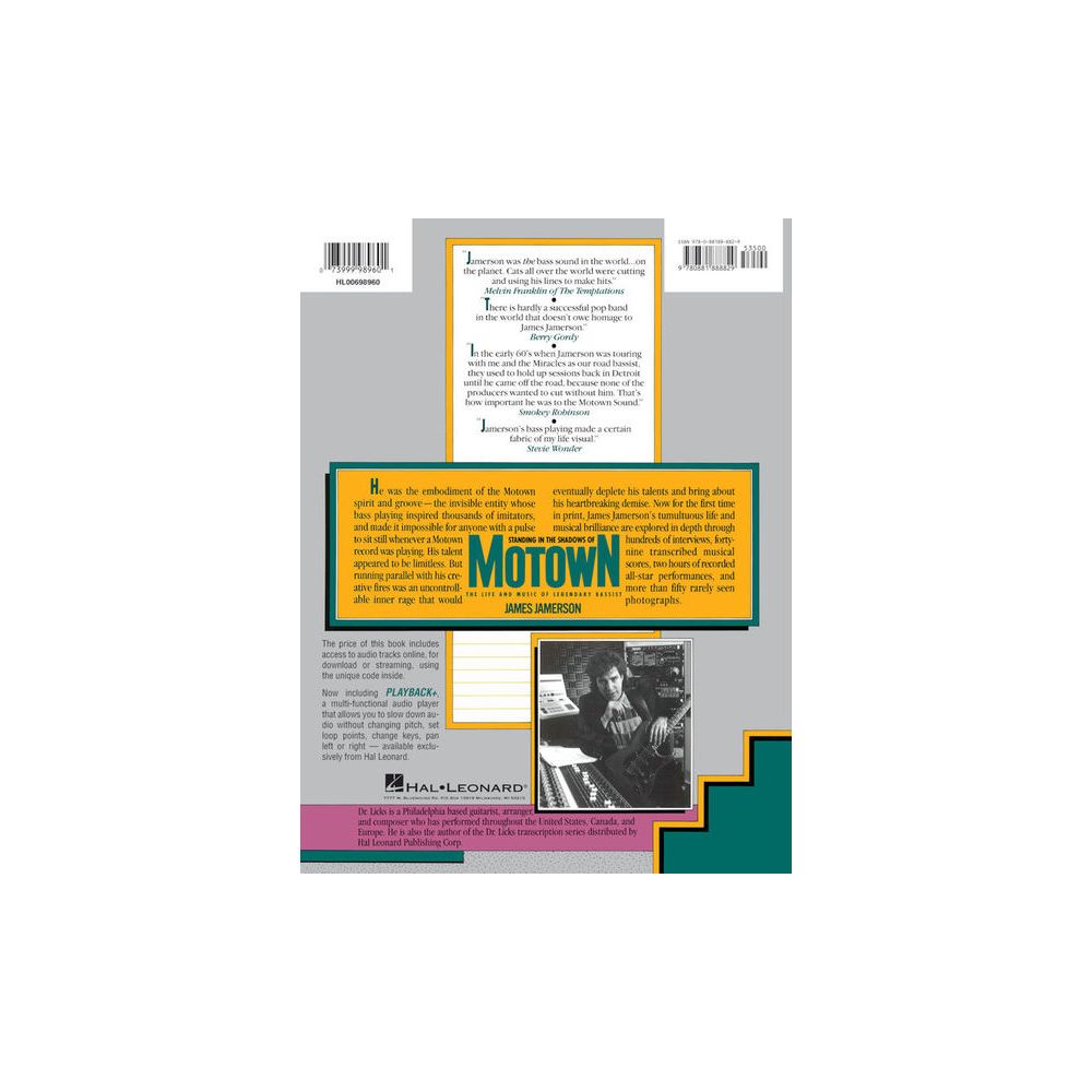 Hal Leonard Standing In The Shadows Motown – Thomann Ireland