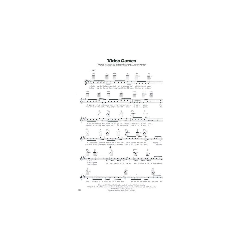 Wise Publications 101 Hits For Ukulele The Red – Thomann Ireland