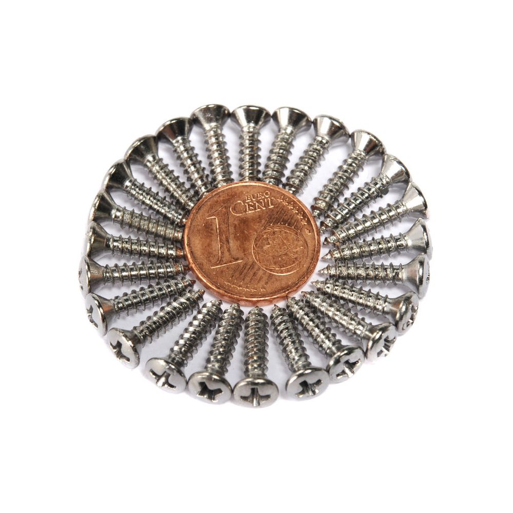 Fender Pickguard Screws Chrome – Thomann Ireland