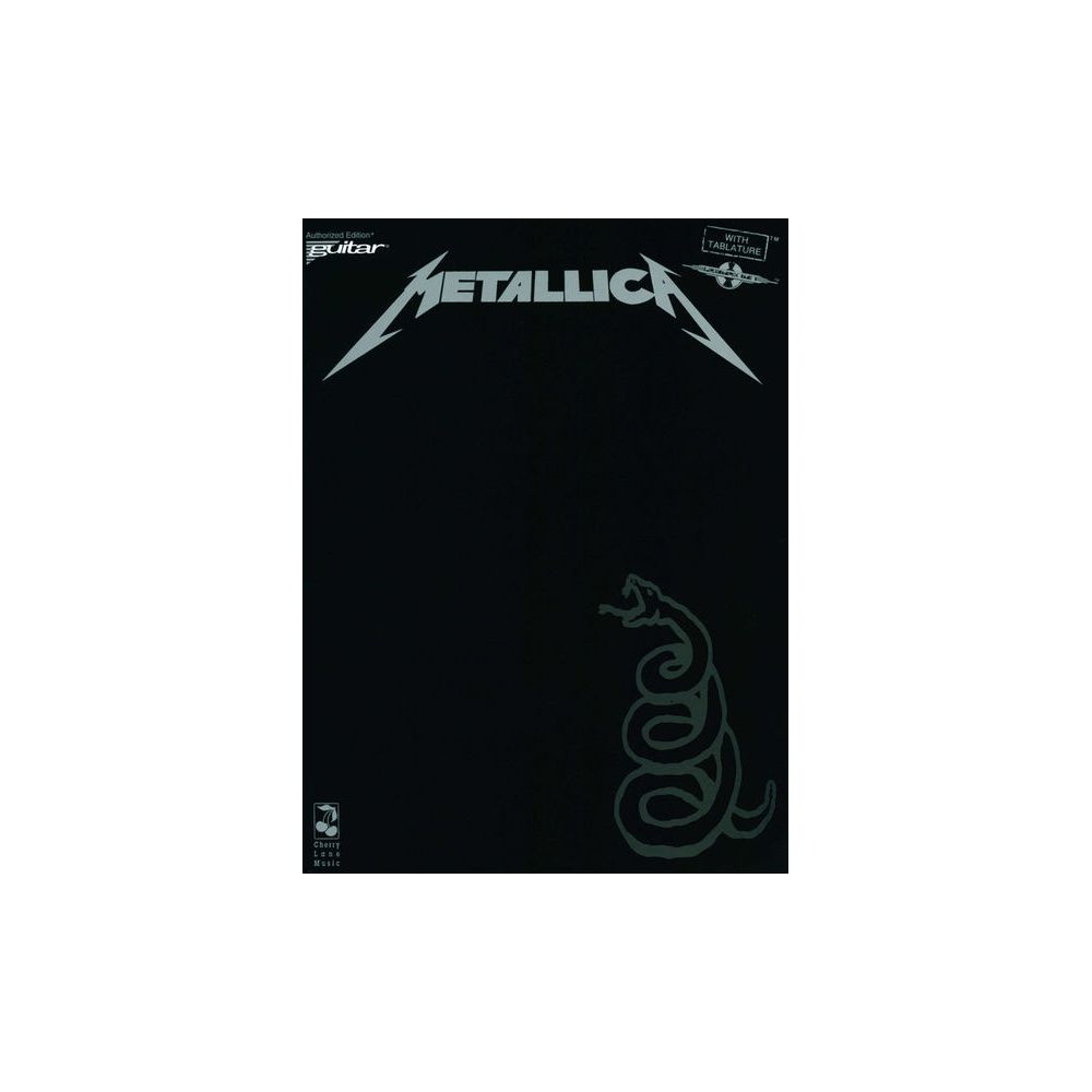Cherry Lane Music Company Metallica Black Album Guitar – Thomann Ireland