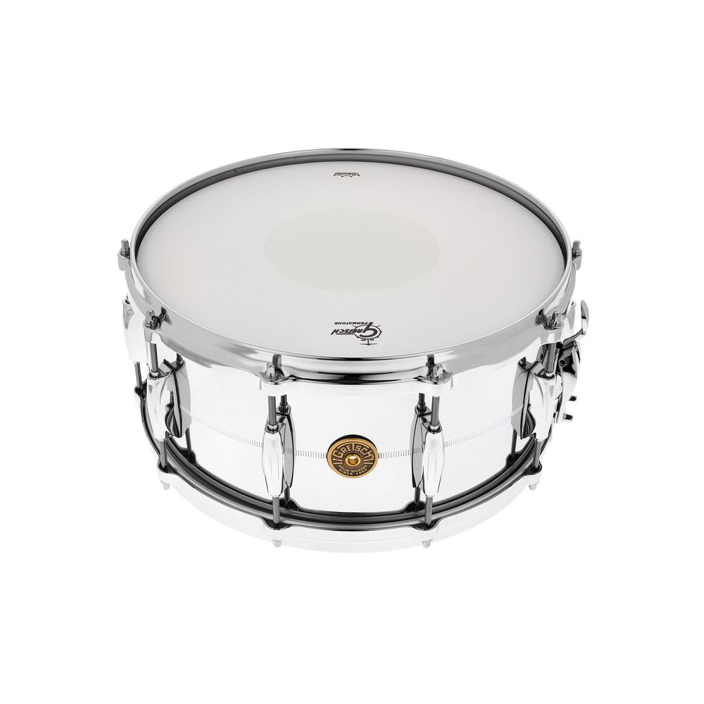 Gretsch Drums 14"x6,5" Snare Chrome o. Brass – Thomann Ireland