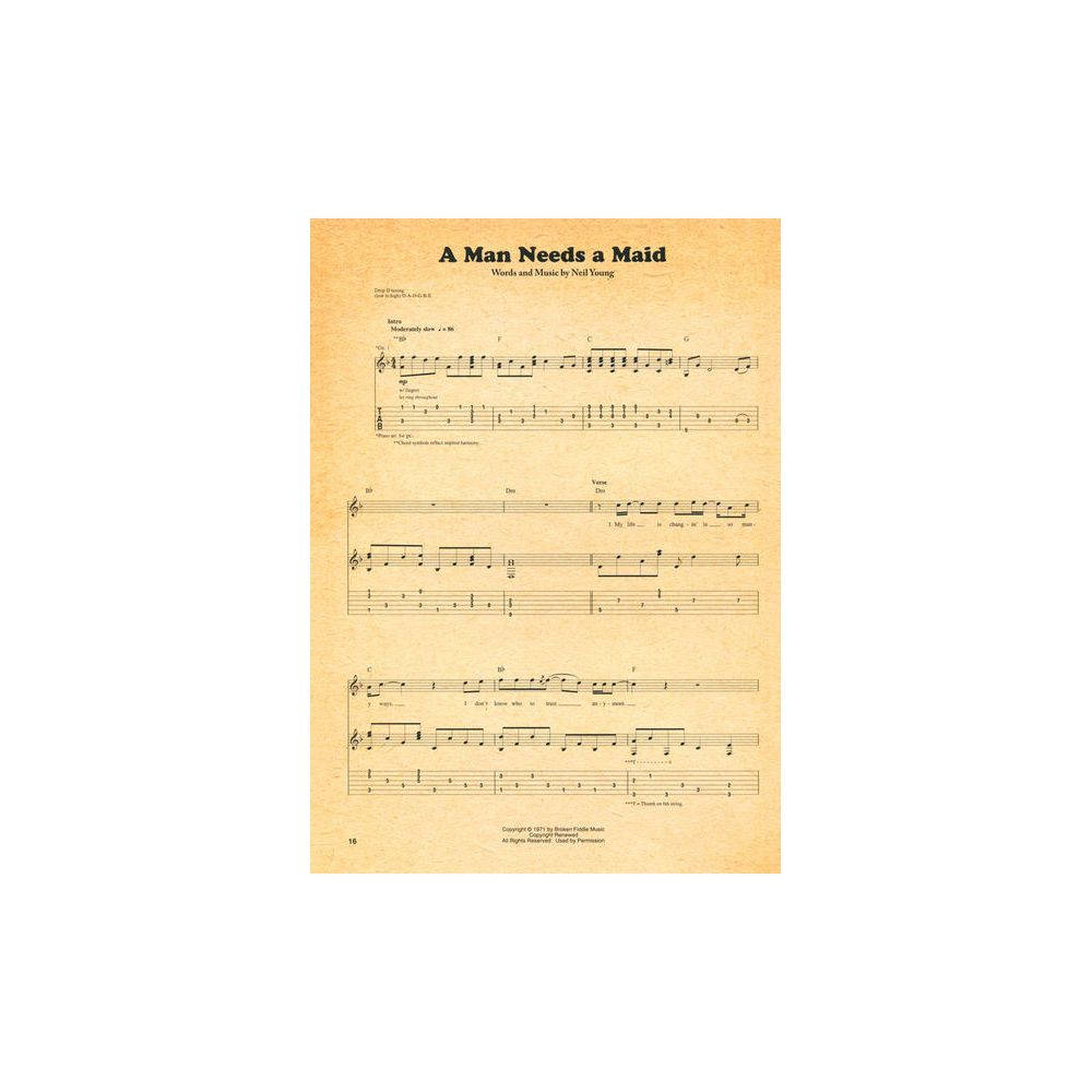 Hal Leonard Neil Young Harvest – Thomann Ireland