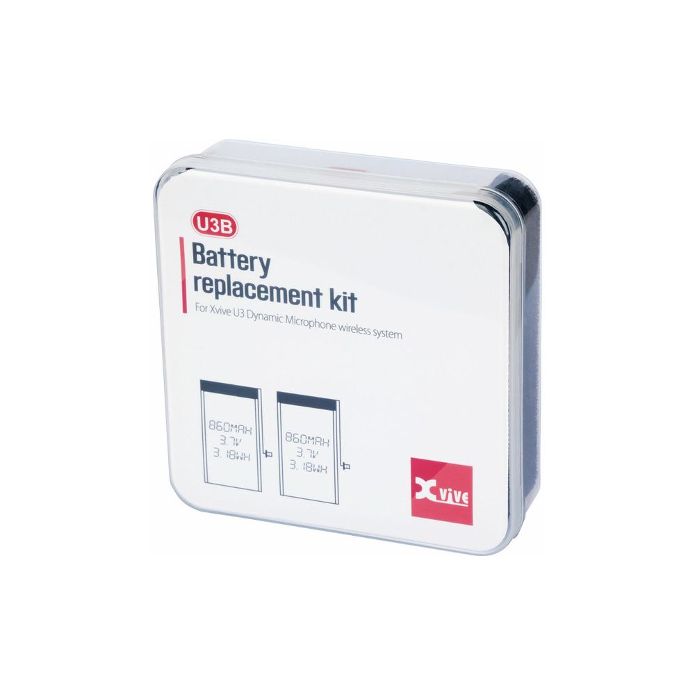 XVive U3 Battery Kit (BU3) – Thomann Ireland