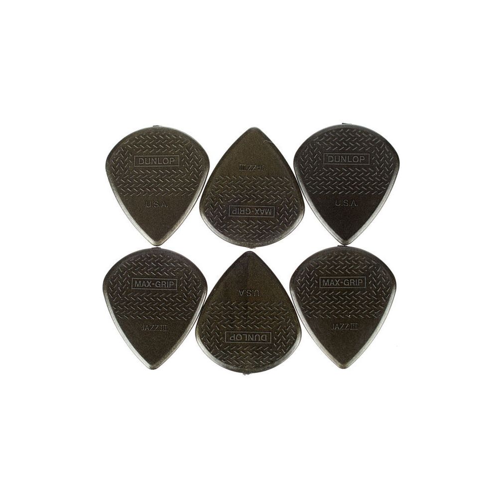 Dunlop Nylon Max Grip Jazz III Carbon – Thomann Ireland