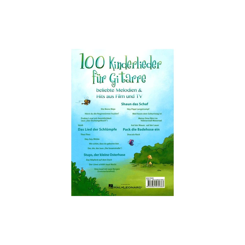 Bosworth 100 Kinderlieder für Gitarre – Thomann Ireland