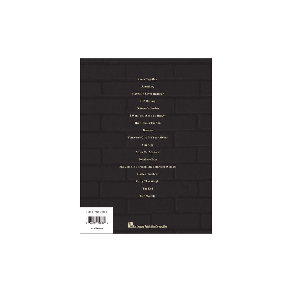 Hal Leonard Beatles Abbey Road – Thomann Ireland