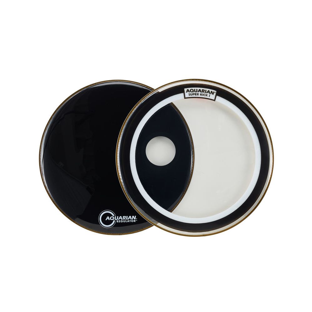 Aquarian 22" Super Kick Clear Bass Set – Thomann Ireland