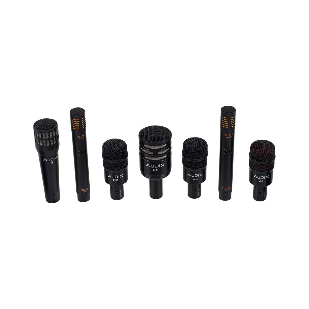 Audix DP7 Drum Microphone Set – Thomann Ireland