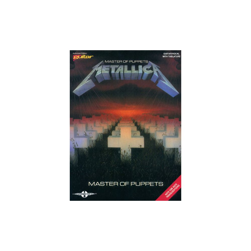 Cherry Lane Music Company Metallica Master Of Puppets – Thomann Ireland