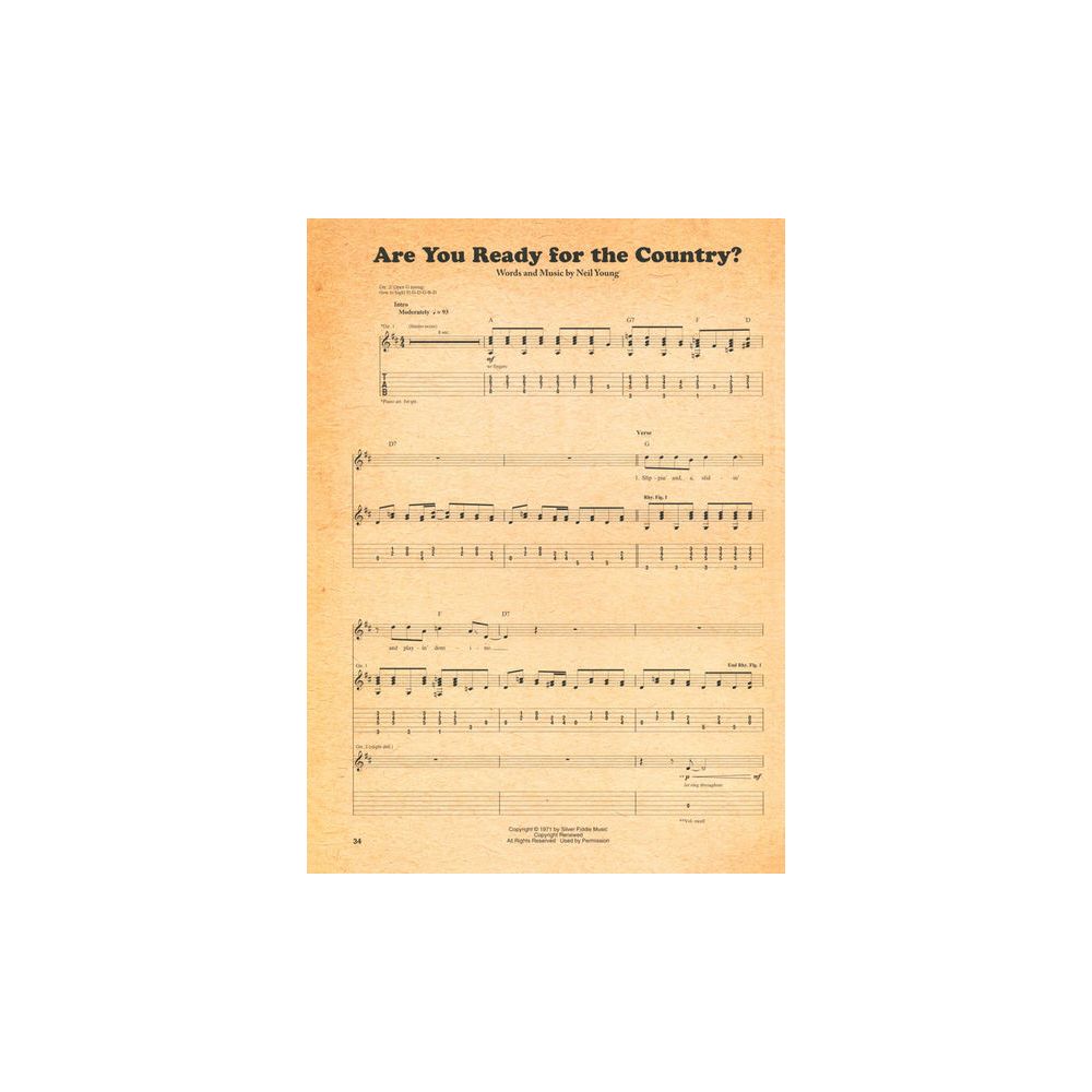 Hal Leonard Neil Young Harvest – Thomann Ireland