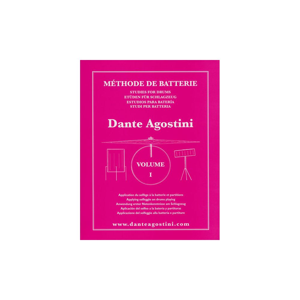 Dante Agostini Méthode De Batterie 1 – Thomann Ireland