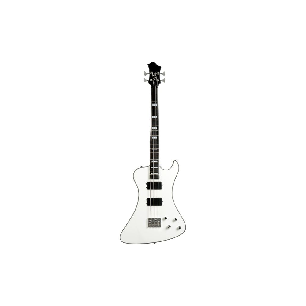 Hagstrom Nekromant 4 White Gloss – Thomann Ireland