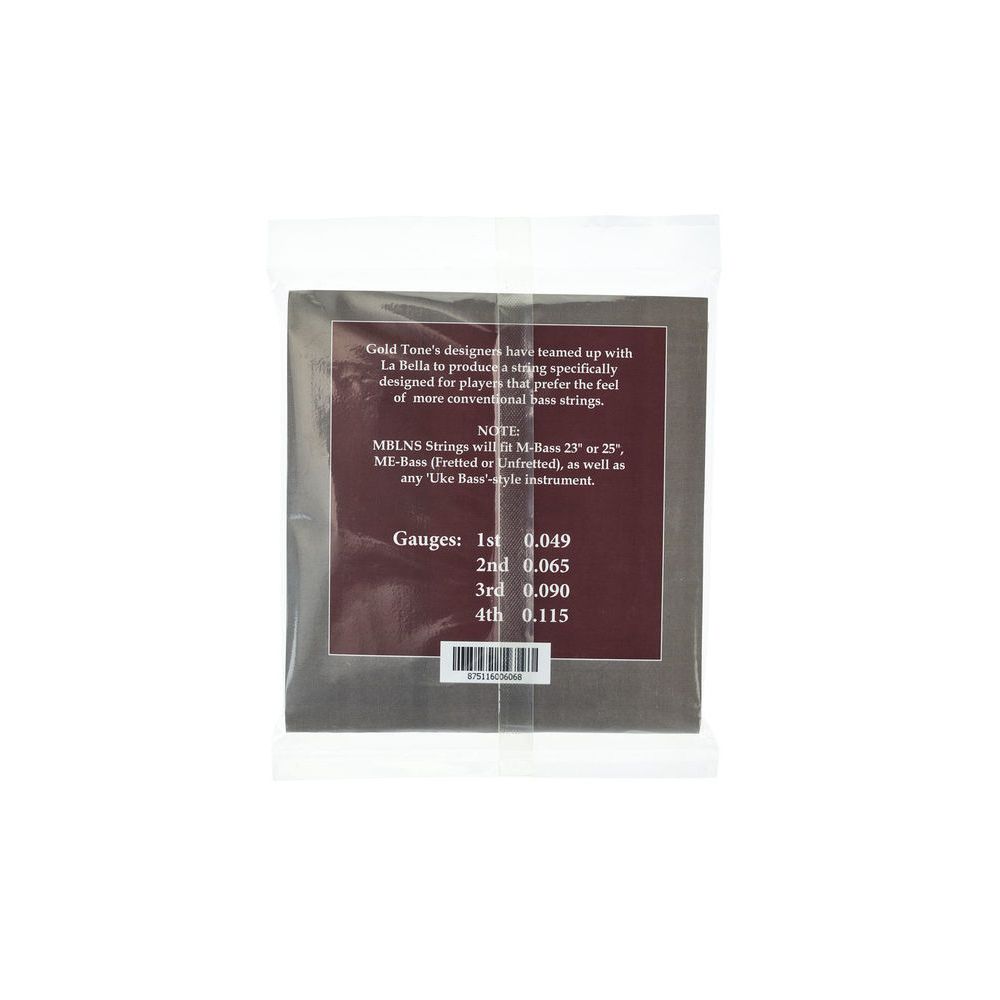 Gold Tone MBLNS Micro Bass String Set – Thomann Ireland