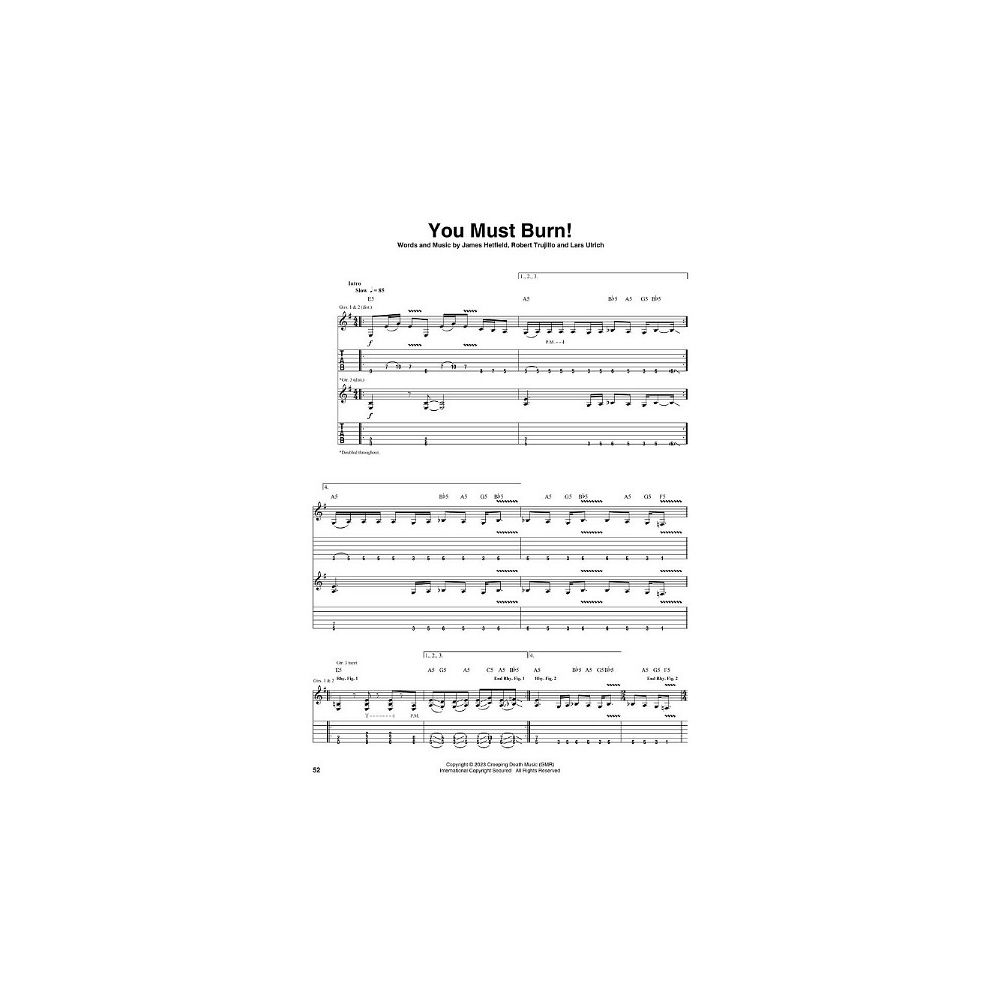 Hal Leonard Metallica 72 Seasons – Thomann Ireland