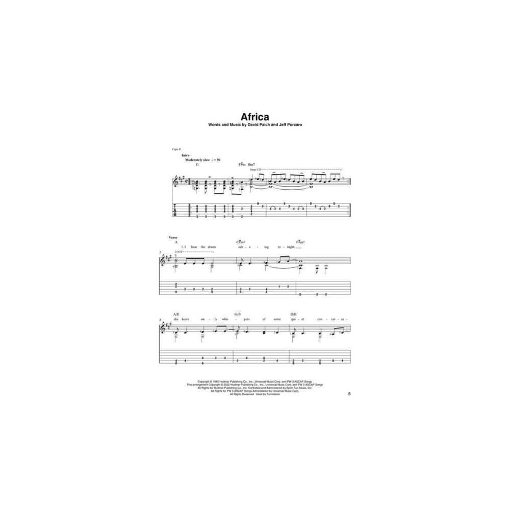 Hal Leonard Pop Standards Fingerstyle – Thomann Ireland