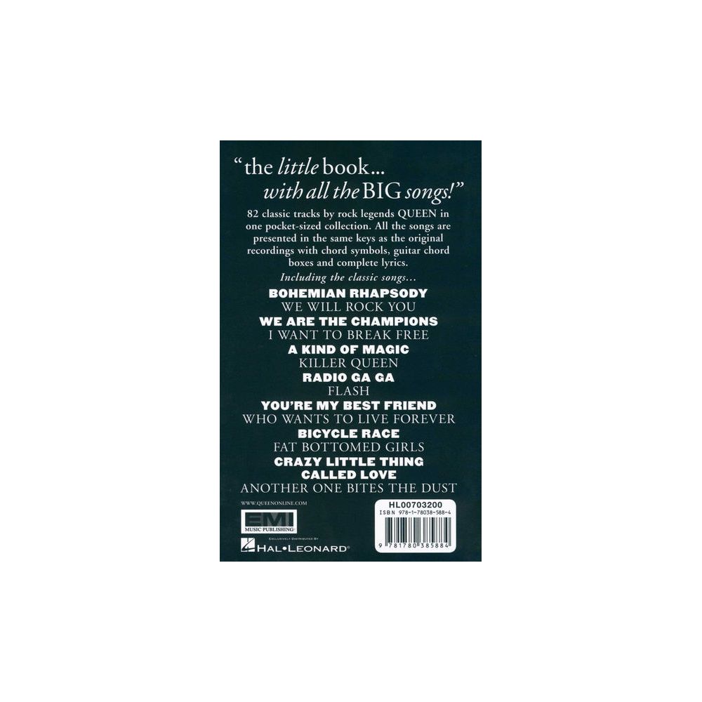 Hal Leonard Little Black Book Queen – Thomann Ireland