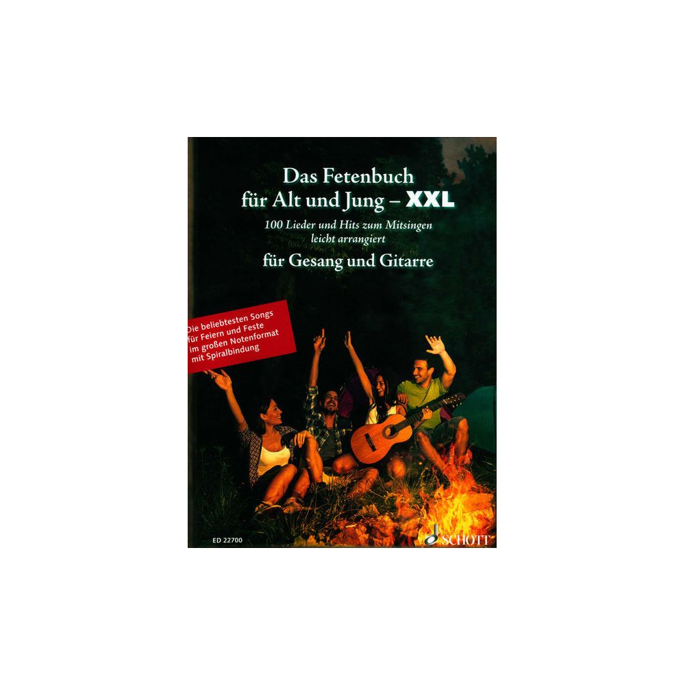 Schott Fetenbuch Gesang/Gitarre XXL – Thomann Ireland