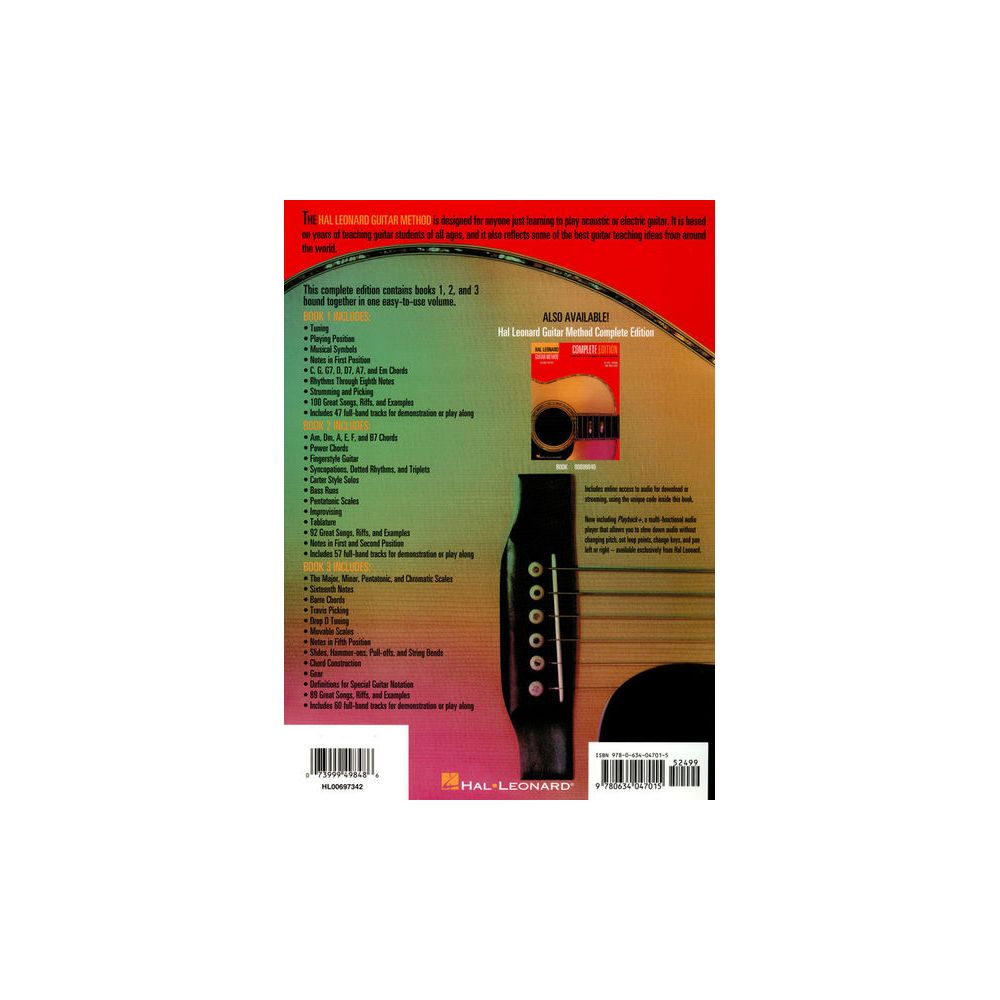 Hal Leonard Guitar Methode Complete Audio – Thomann Ireland