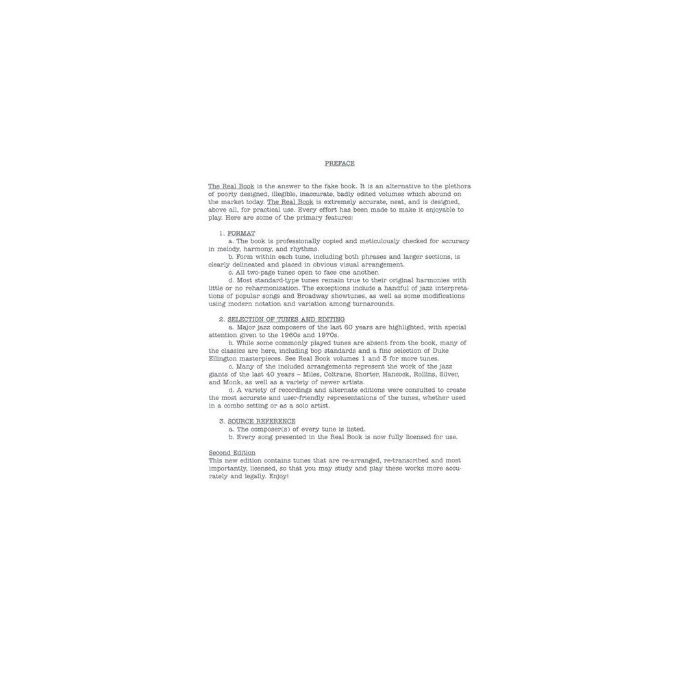 Hal Leonard Real Book 2 C + USB – Thomann Ireland
