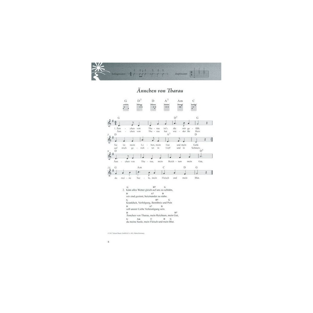 Schott Folk und Volk Gesang/Gitarre – Thomann Ireland