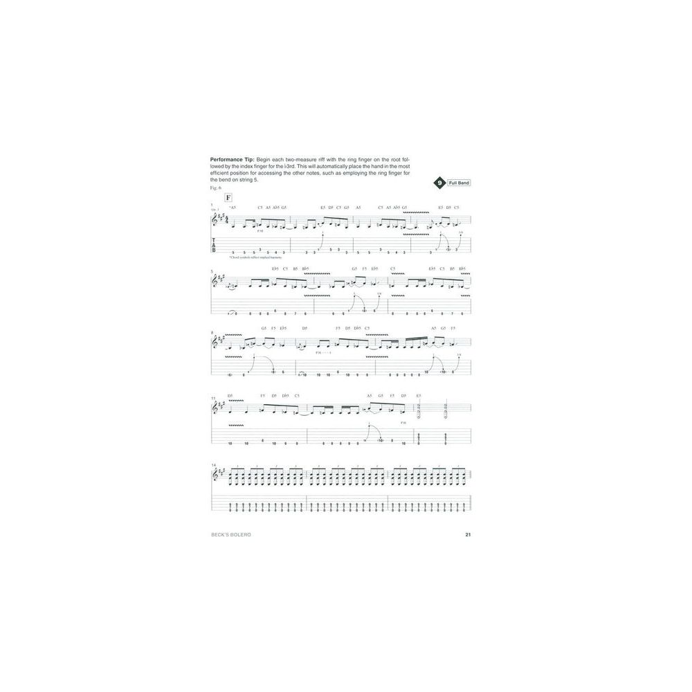 Hal Leonard Jeff Beck Signature Licks – Thomann Ireland